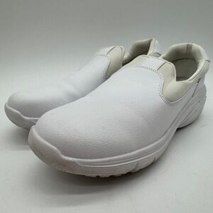 Hawkwell Bliss Style Women's US 8 White Slip On Nursing Work Shoes Non Slip